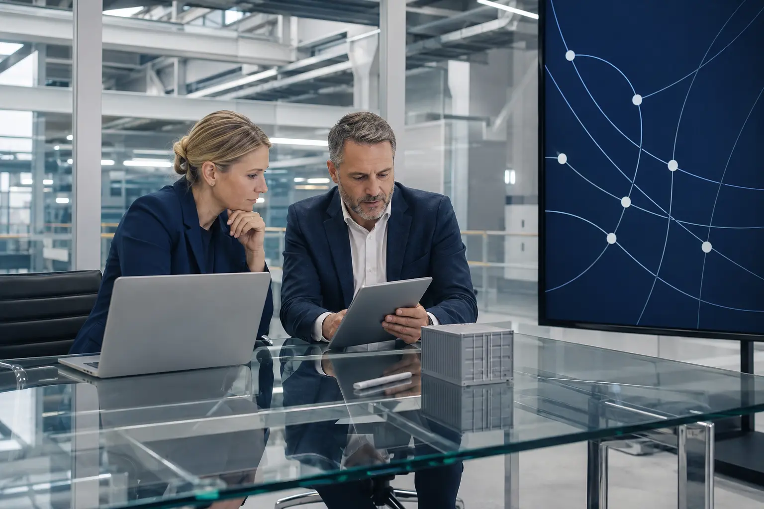 Digitale Projektplanung für Warenangaben und Transportwege